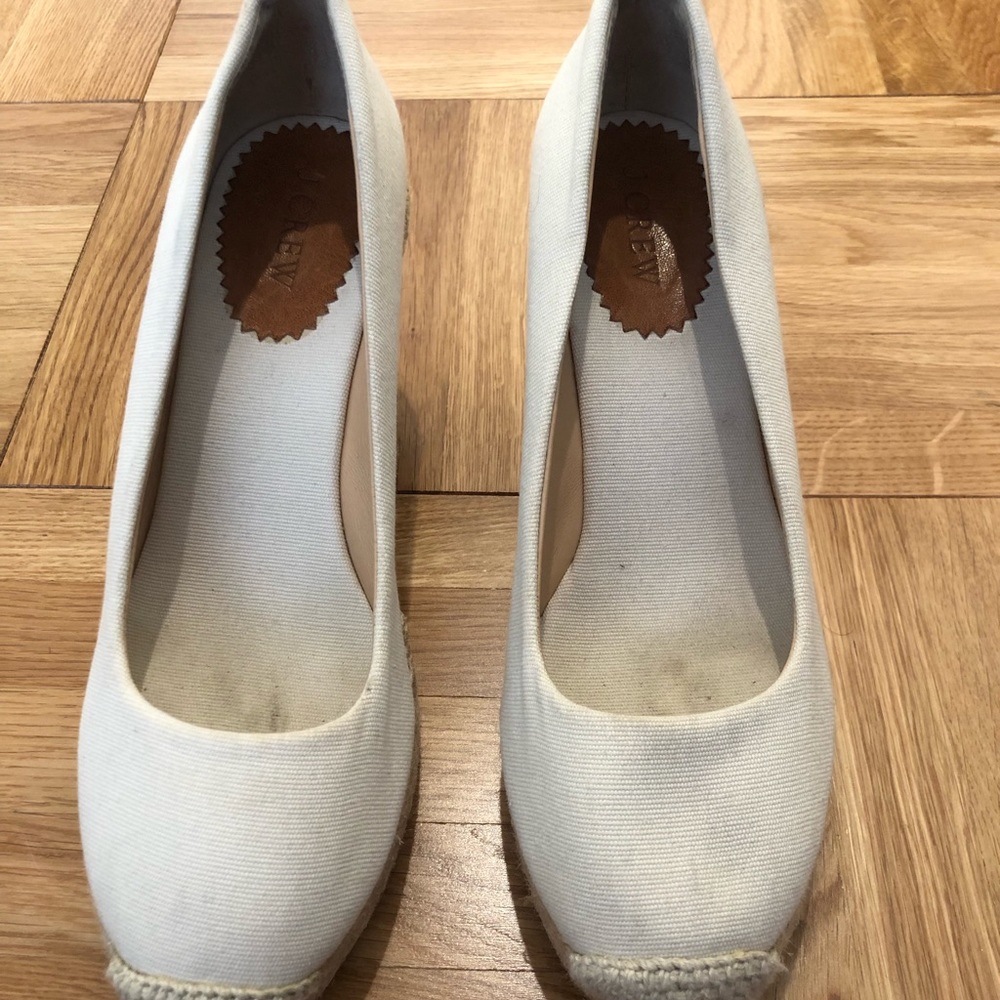 J.Crew Tan Espadrille size 9